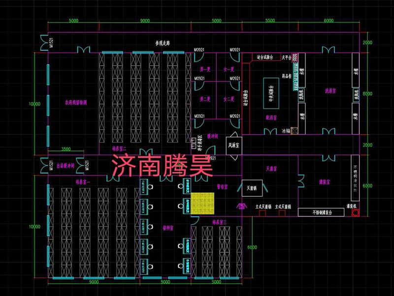 1000平米秋葵视频在线观看室平麵設計圖